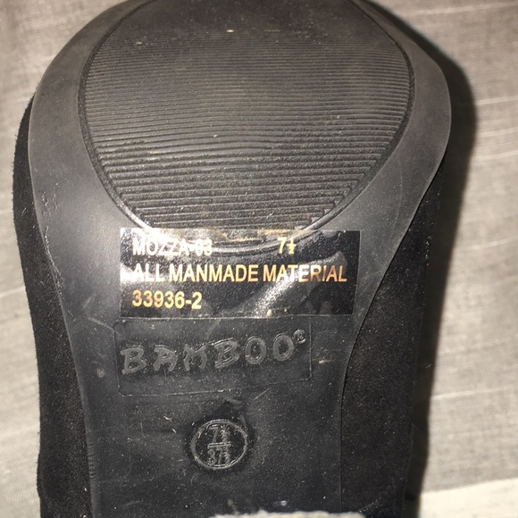 Black lace up booties - Picture 5 of 5